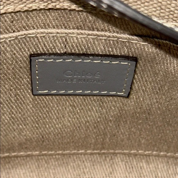 Chloe Canvas Mini Tote / Crossbody